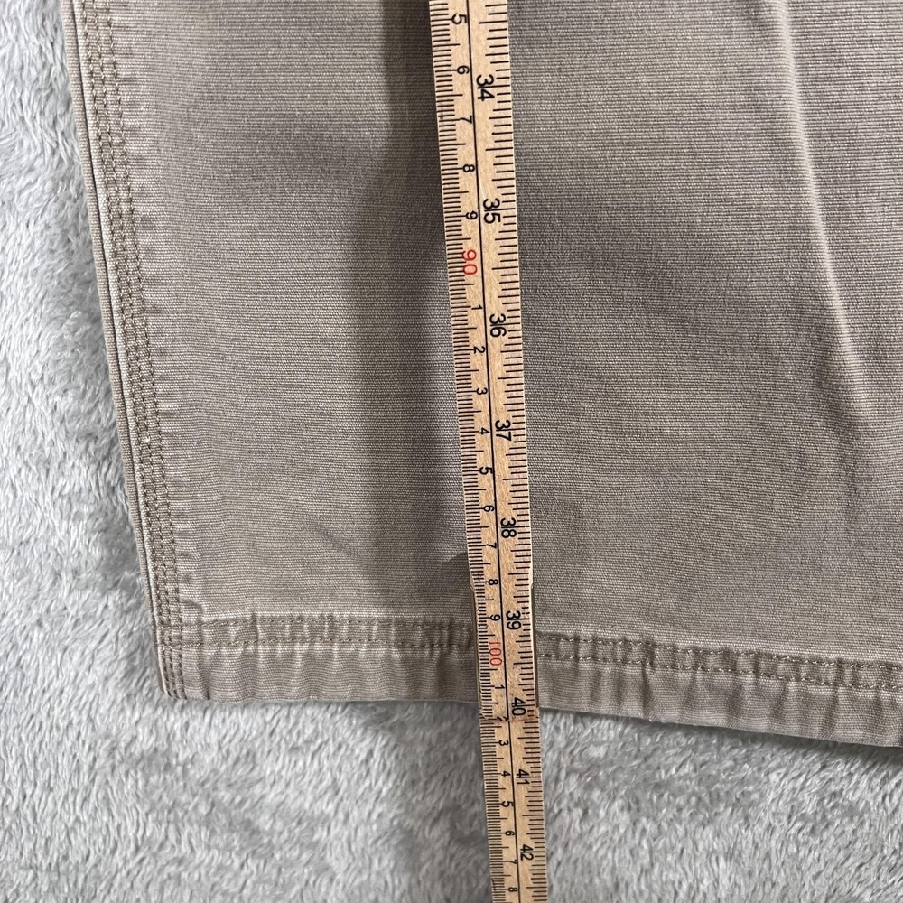 Duluth Trading Flex Fire Hose Pants Mens 46x30 (Fits 42x27) Khaki Straight Leg - Picture 6 of 10
